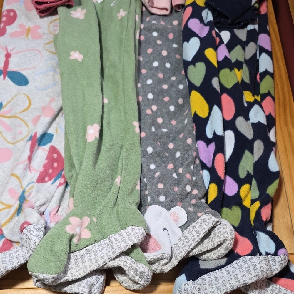 Carter's Kids Fleece Pajamas- 4 Pair - Picture 3 of 3